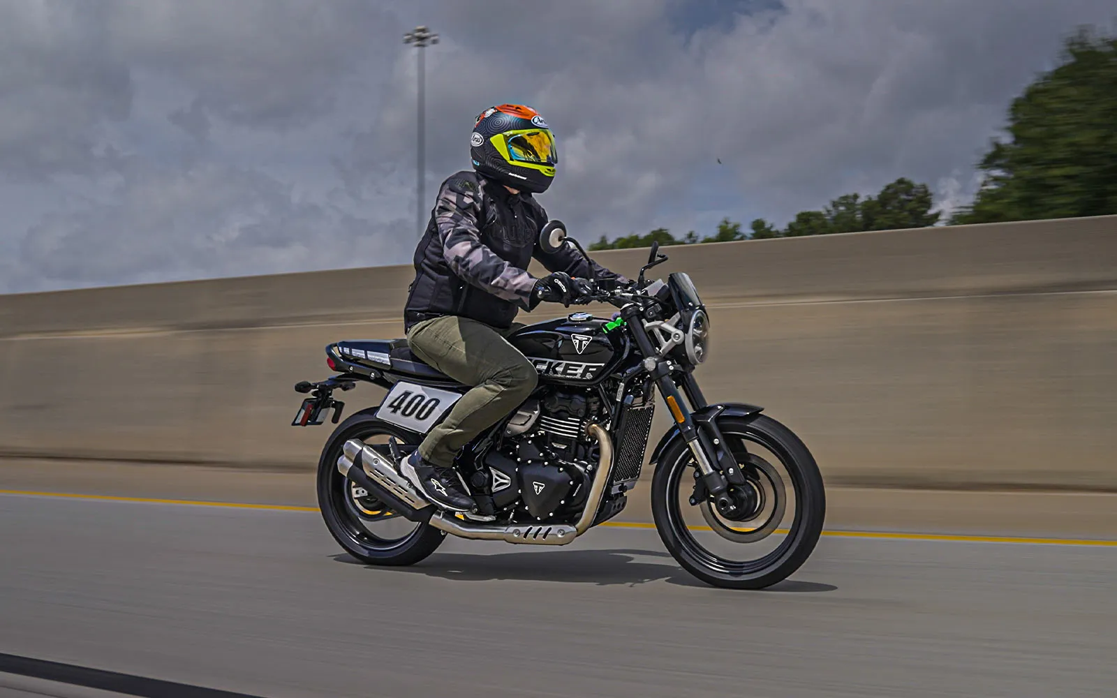 2026 Triumph Tracker 400 hero